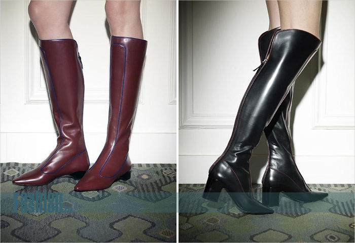 Fabrizio Viti's high boots