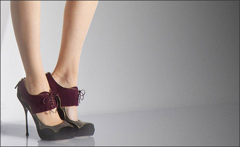 Обувь из коллекции John Galliano pre-fall 2012
