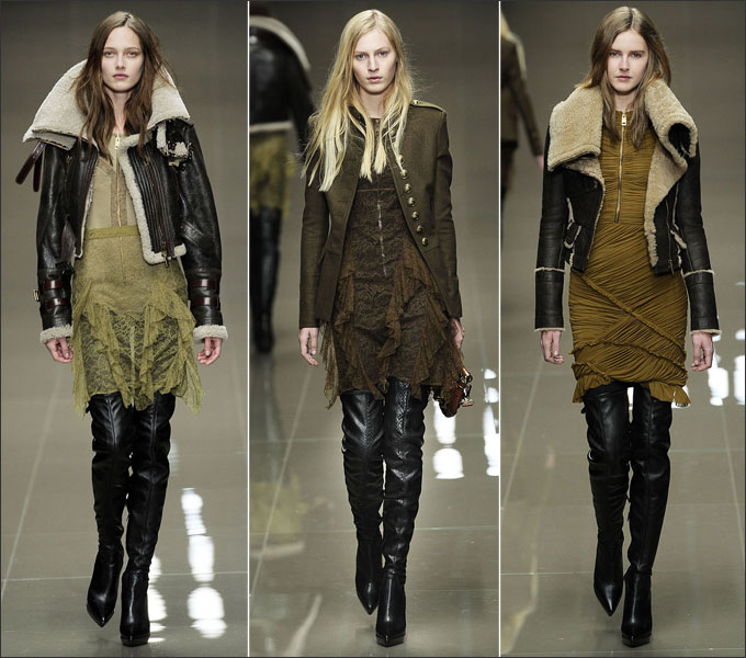 Burberry Prorsum осень-зима 2010-11