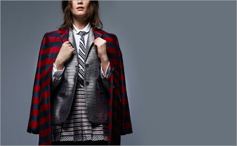 Мужское и женское в коллекции pre-fall 2013 от Thom Browne