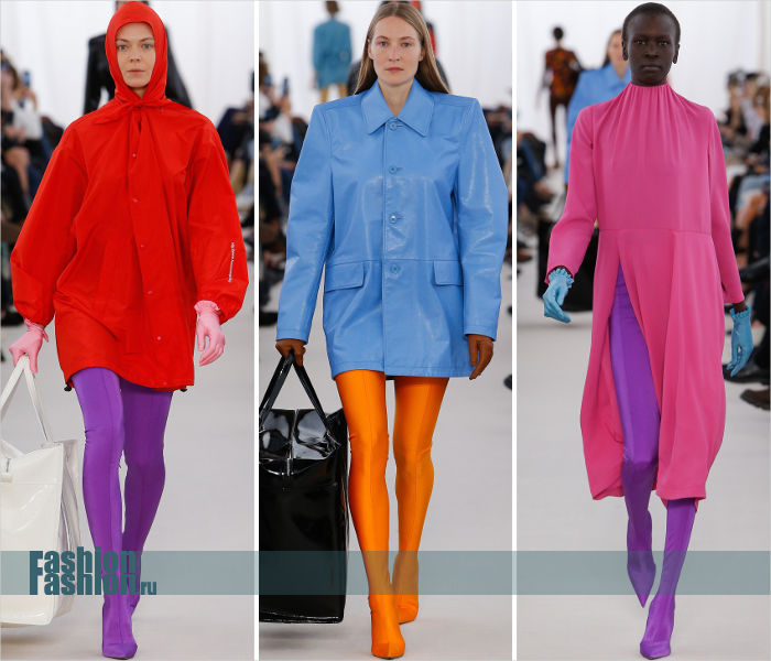 Яркие цвета коллекции Balenciaga