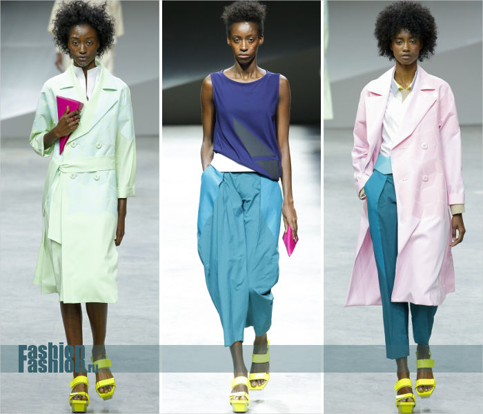 Цветовые комбинации от Issey Miyake