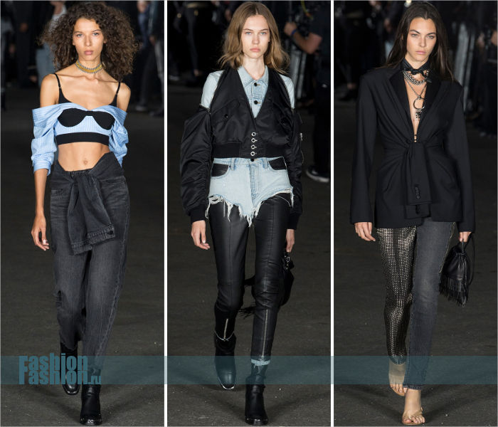 Деним в коллекции Alexander Wang