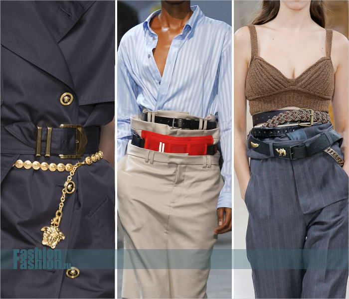 Эффект многослойности: как модно носить ремни