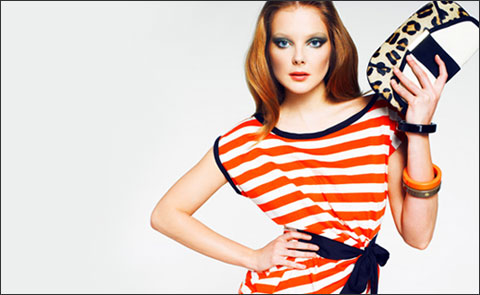 Color & Stripes: летний lookbook от Mango