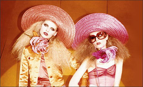 Рекламная кампания коллекции Marc Jacobs весна-лето 2011