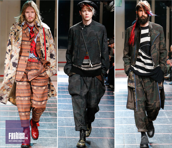 Мужская мода 2014: коллекция Yohji Yamamoto