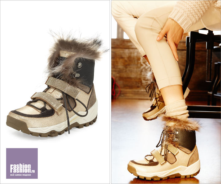 Обувь спортивного стиля: зимние сникерсы