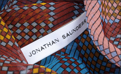 Геометрия принтов от Jonathan Saunders