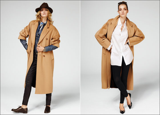 Комплекты с пальто: стиль casual