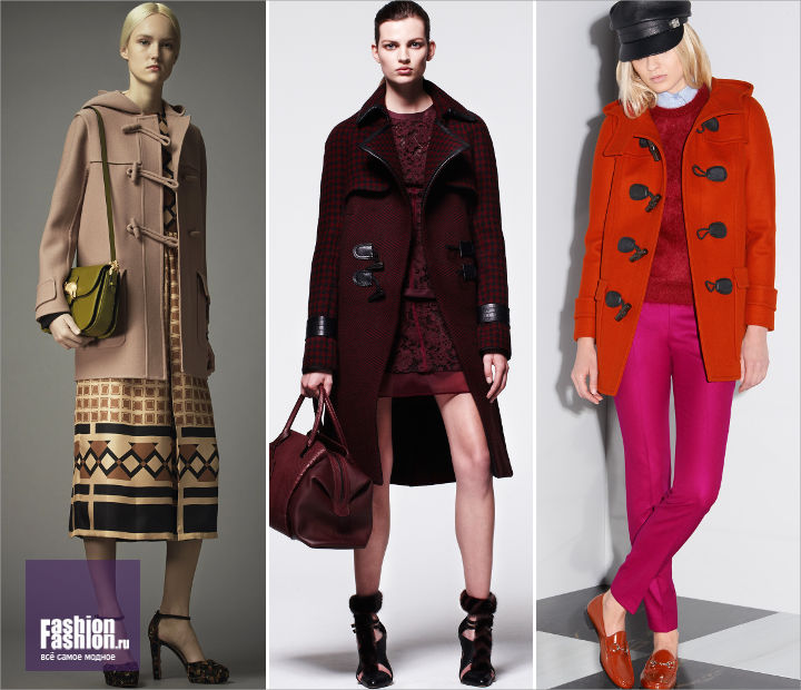 Что модно носить осенью: пальто дафлкот