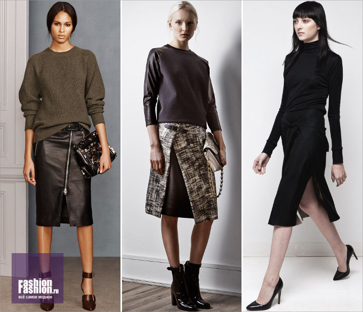 Модные юбки: осень 2014