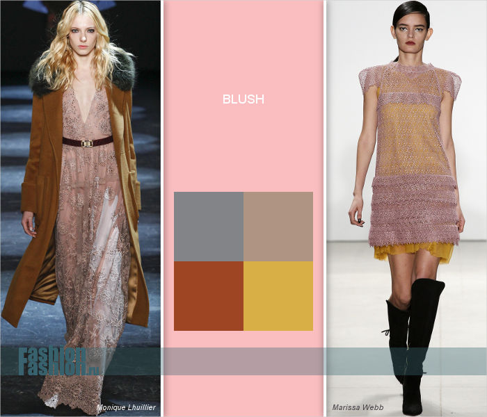 Светло-розовый оттенок Blush: сочетания