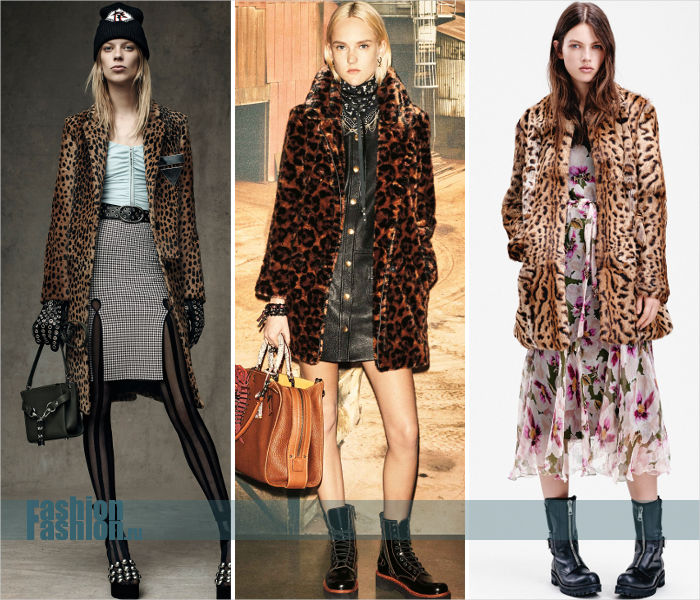 Леопардовое пальто: как модно носить?
