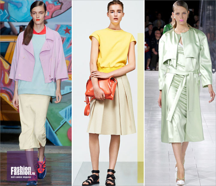 Модные цвета весна-лето 2014: карамель