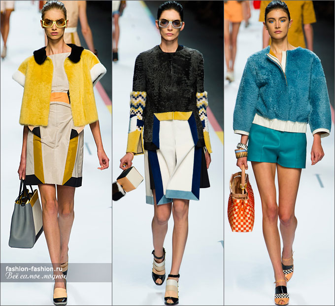 Коллекция Fendi весна-лето 2013
