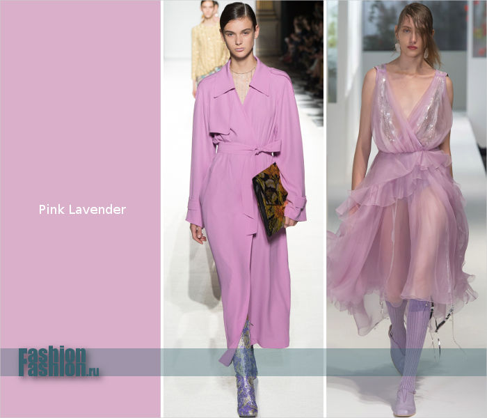 Оттенок Pink Lavender от института Pantone