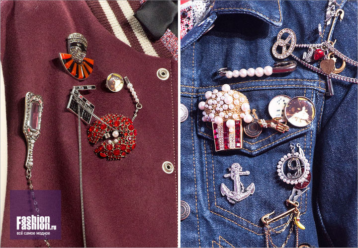 set of pins: Marc Jacobs